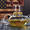 Demi Thickened Elegant Borosilicate Glass Tray Tea Price Malaysia