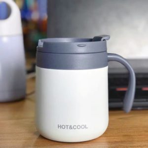Simple Frosted Insulation Mug 简约磨砂保温马克杯 Stainless Steel Thermos 350ML